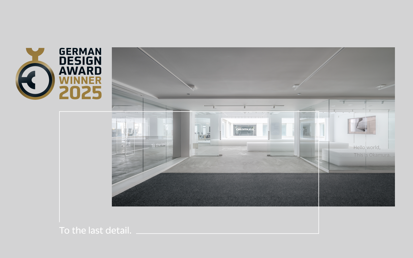 Okamura’s Exhibit at NeoCon 2024 Wins the "German Design Award 2025" in the "Excellent Architecture" Category