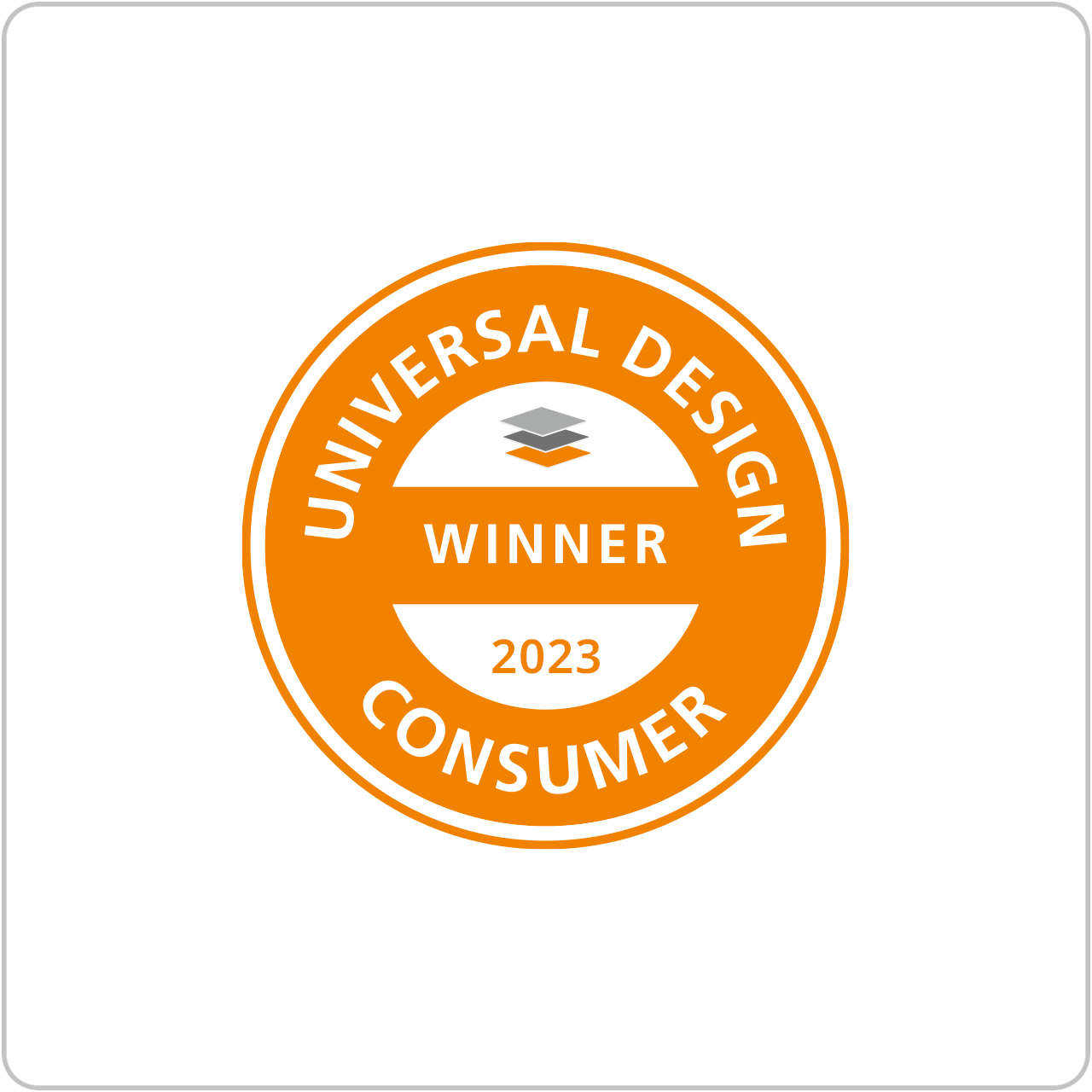 UNIVERSAL DESIGN CONSUMER WINNER 2023