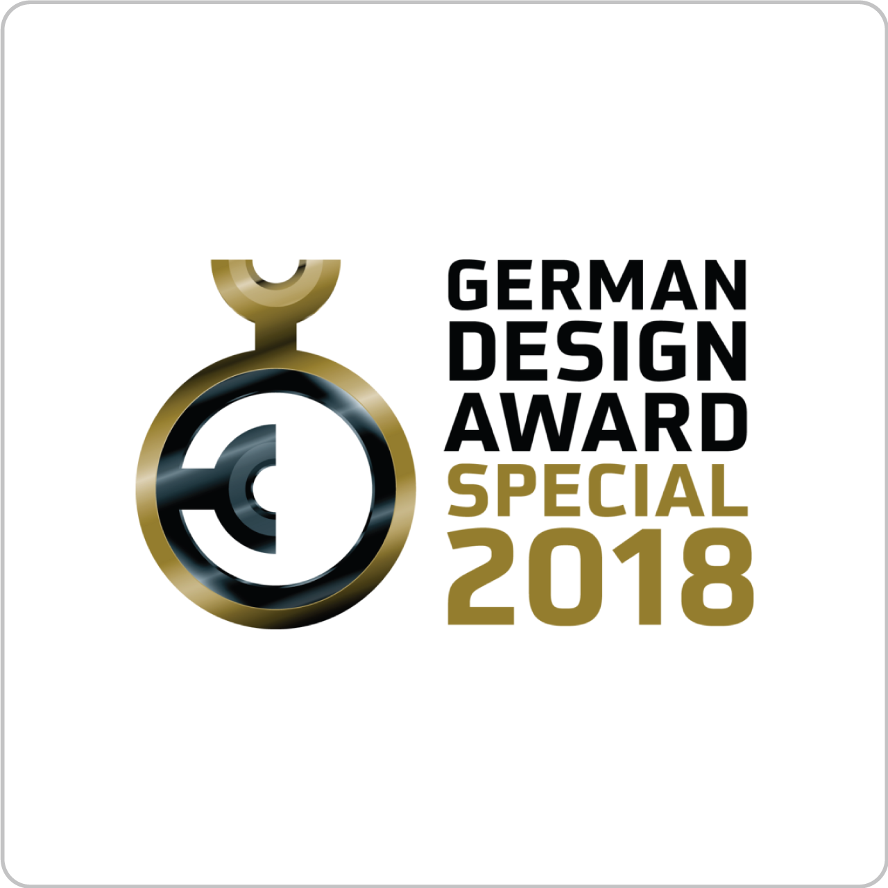 GERMAN DESIGN AWARD SPECIAL 2018