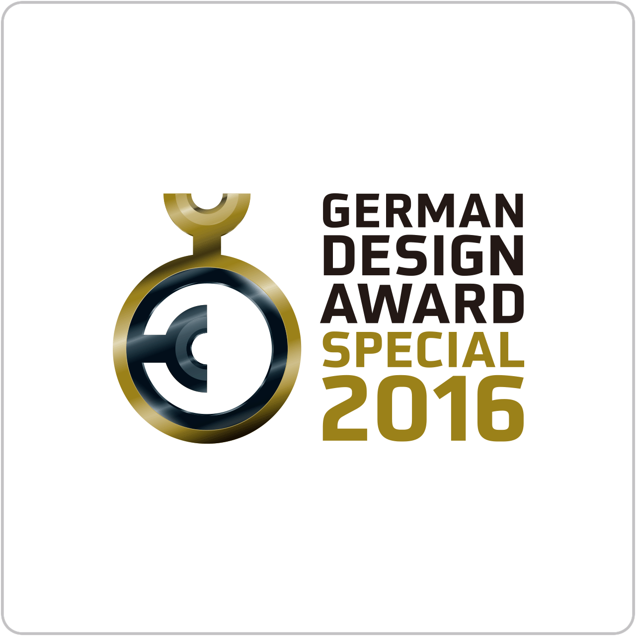 GERMAN DESIGN AWARD SPECIAL 2016