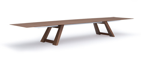 V conference table
